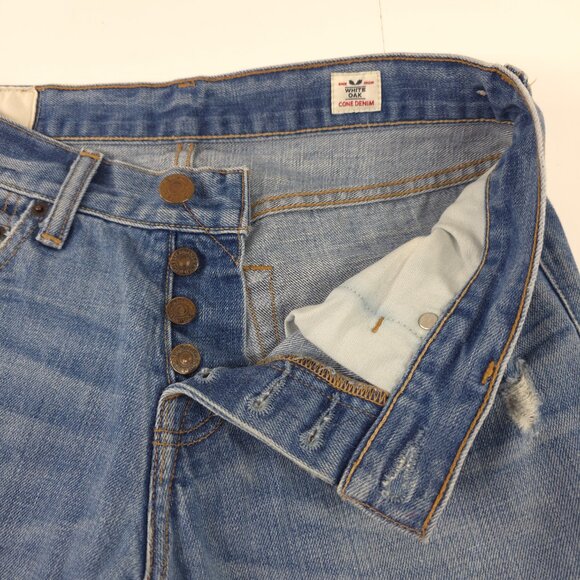 ABERCROMBIE AND FITCH JEANS MEN'S SIZE 30x31 DISTRESSED REFULAR FIT STRAIGHT LEG - Picture 10 of 16